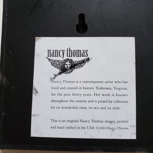 Nancy Thomas 2003 August Plaque from Children's Series (Beach) - Picture 7 of 8